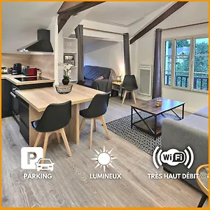  Apartamento Mignon, T1 Bis Cosy & Calme, Neuf, Parking, Balcon
